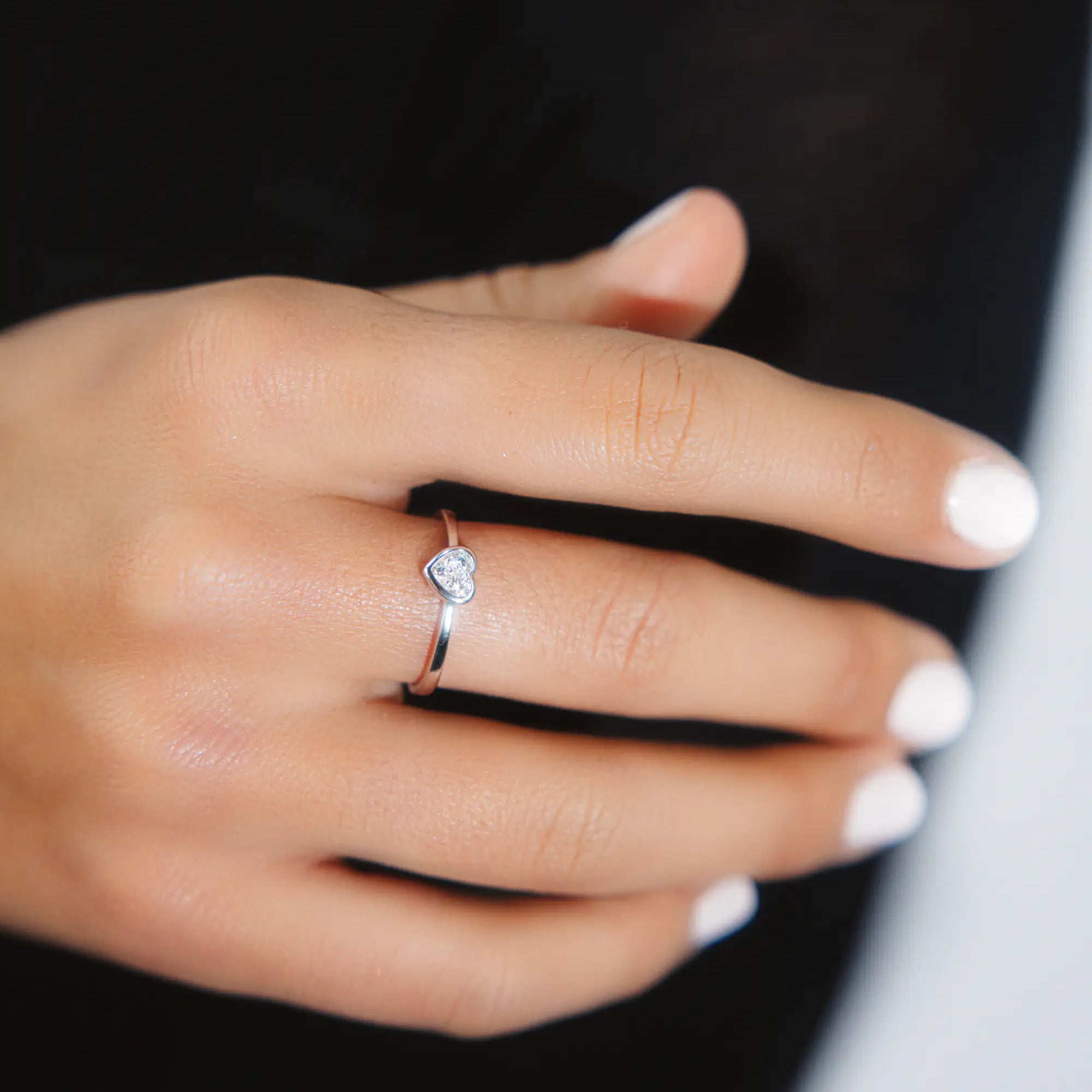 Bague Valentine Diamant laboratoire PIAPARIS