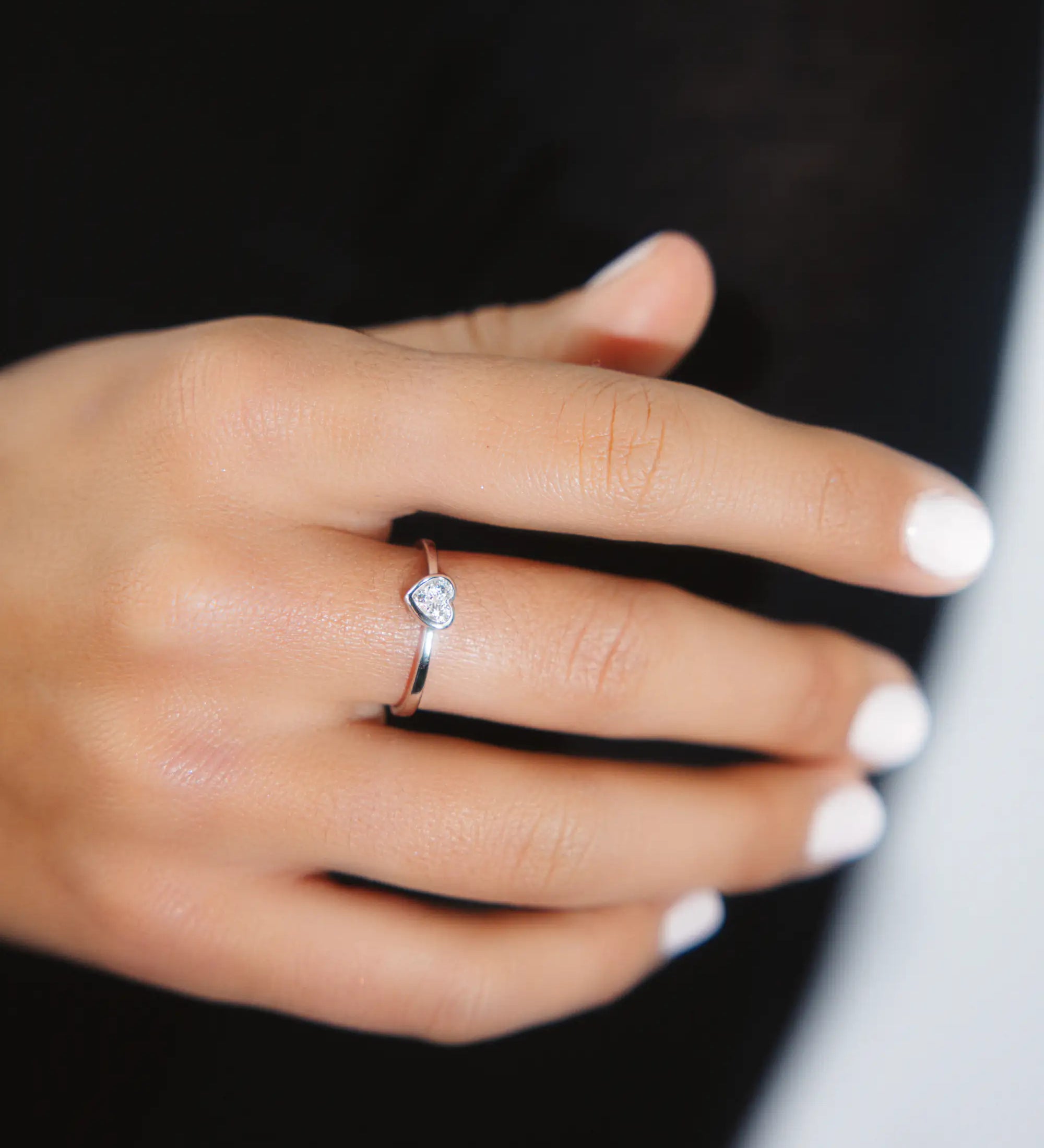 Bague Valentine Diamant laboratoire PIAPARIS