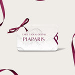 CARTE CADEAU PIAPARIS