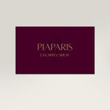 Carte cadeau bijoux en or PIAPARIS