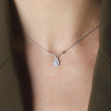 Collier Bagatelle en or blanc et Diamant de laboratoire 