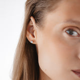 Boucles d'oreilles Infini 0.60 carat en or blanc