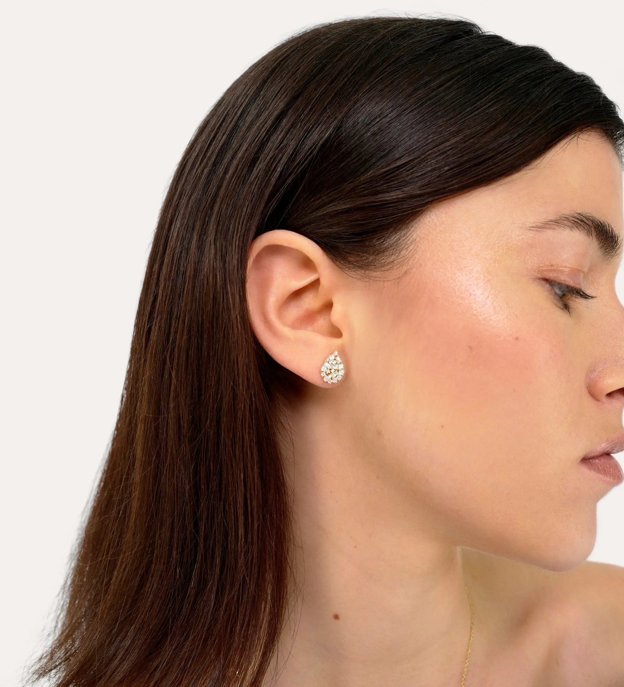 Boucles d'oreilles Paloma en or jaune 