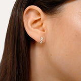 Boucles d'oreilles Ophelie en or jaune 