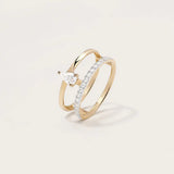 Bague Storm en or jaune 