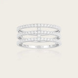 Bague Eva en or blanc 