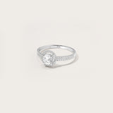 Bague Ella en or blanc 