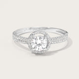 Bague Ella en or blanc 