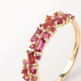 Bague Ophélie Prune en or jaune