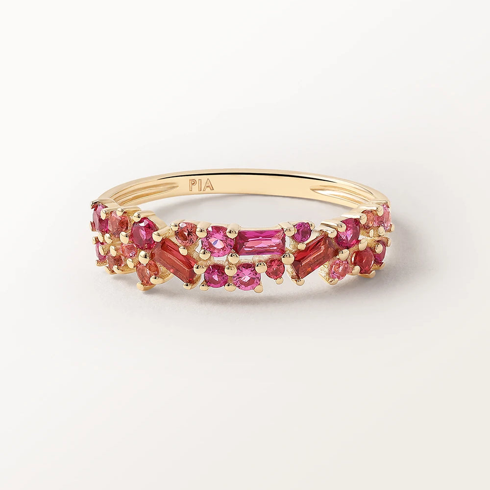 Bague Ophélie Prune en or jaune