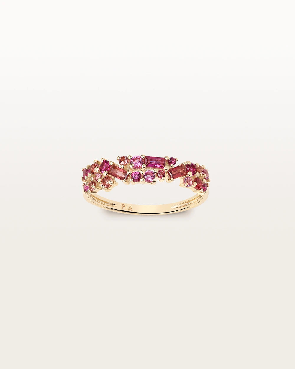 Bague Ophélie Prune en or jaune