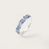 Bague Ophélie Bleue Or Blanc