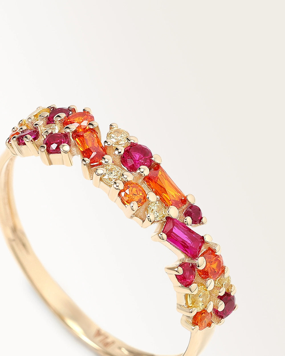 Bague Ophélie Rosée en or jaune