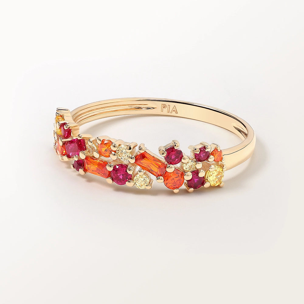 Bague Ophélie Rosée en or jaune