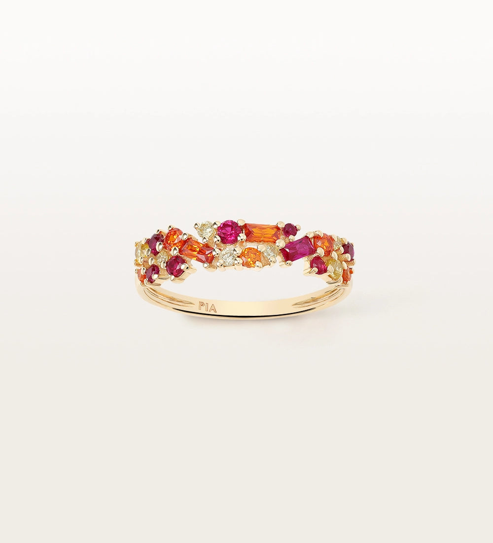Bague Ophélie Rosée en or jaune