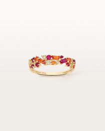 Bague Ophélie Rosée en or jaune