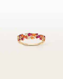 Bague Ophélie Rosée en or jaune