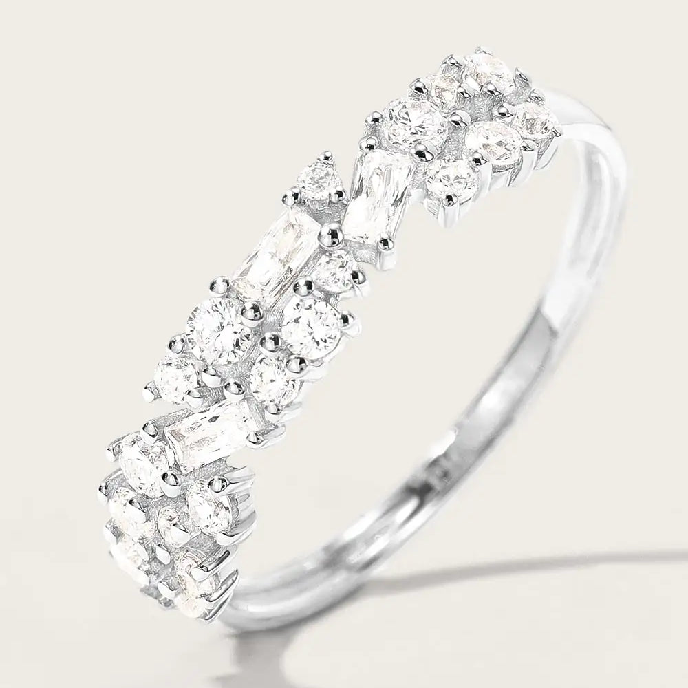 Bague Ophélie Or Blanc