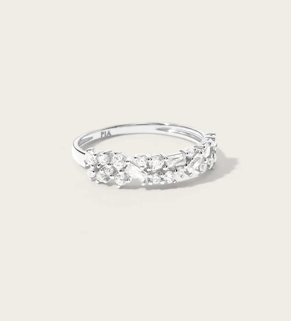 Bague Ophélie Or Blanc