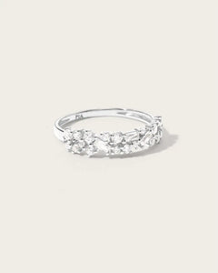 Bague Ophélie Or Blanc