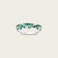 Bague Ophélie Olive Or Blanc