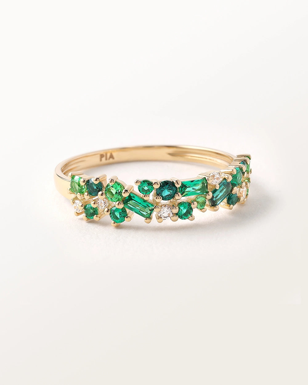 Bague Ophélie Olive en or jaune