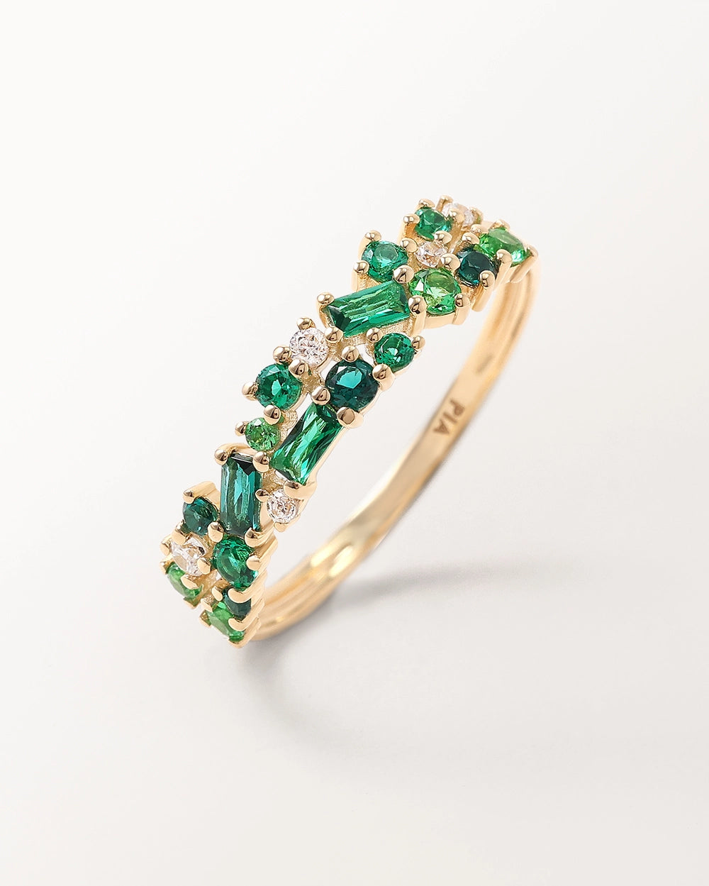 Bague Ophélie Olive en or jaune