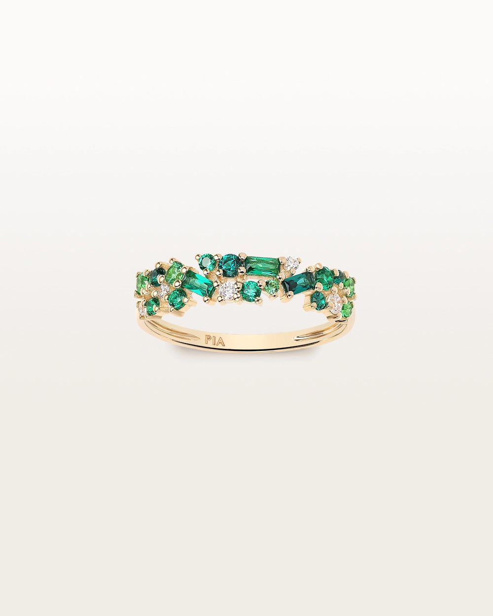Bague Ophélie Olive en or jaune