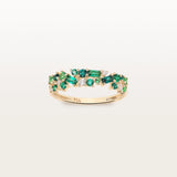 Bague Ophélie Olive en or jaune