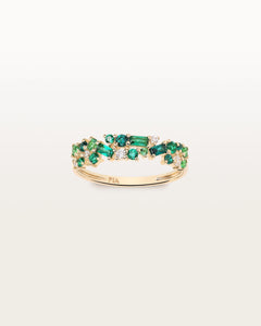 Bague Ophélie Olive en or jaune