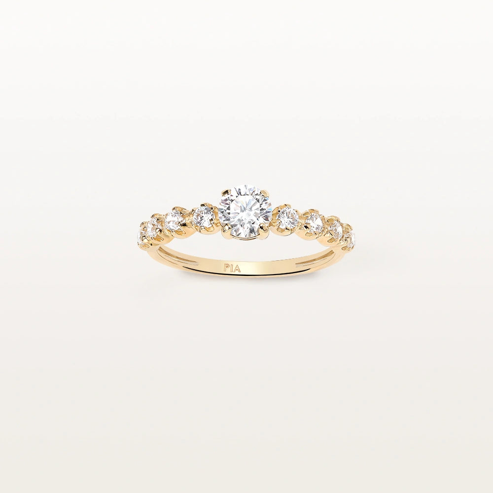 Bague Sia en or jaune 