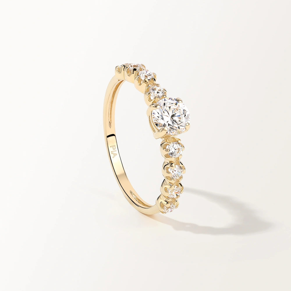 Bague Sia en or jaune 