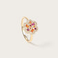 Bague Baby Flora Rosée en or jaune 
