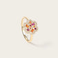 Bague Baby Flora Rosée en or jaune 