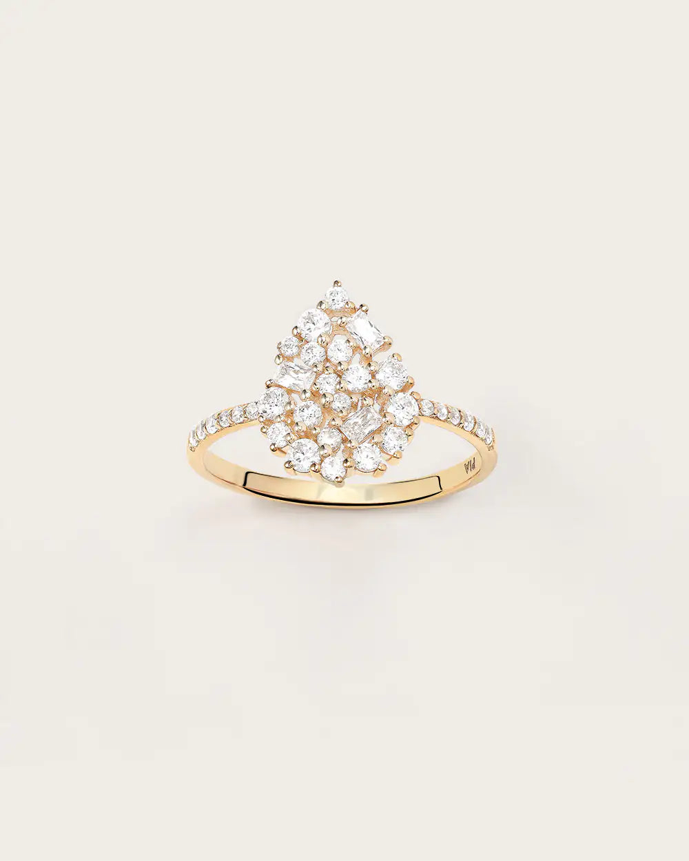 Bague Paloma en or jaune 