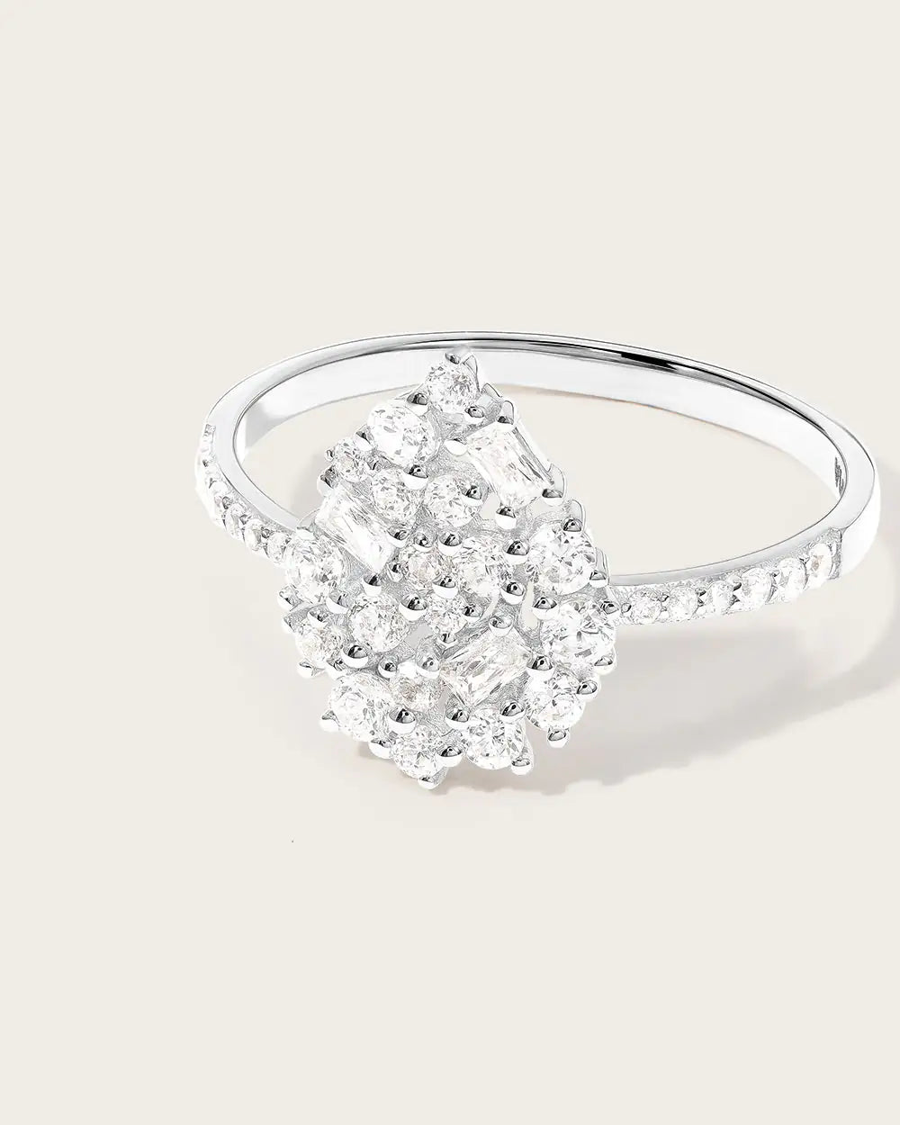 Bague Paloma Or Blanc