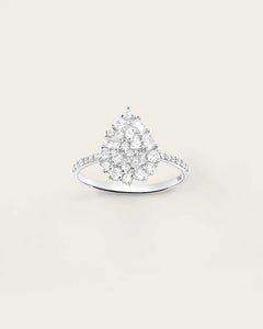 Bague Paloma Or Blanc