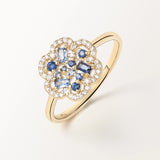 Bague Baby Flora Bleue