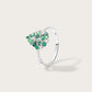 Bague Paloma Olive Or Blanc