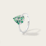 Bague Paloma Olive Or Blanc