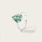 Bague Paloma Olive Or Blanc