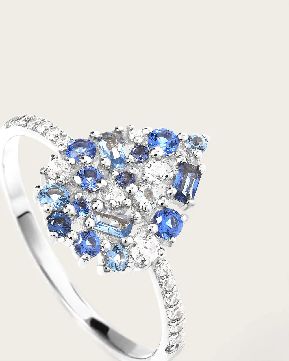 Paloma Bleue Or Blanc