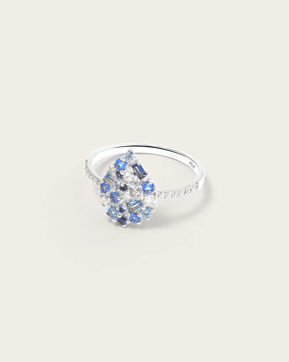Paloma Bleue Or Blanc