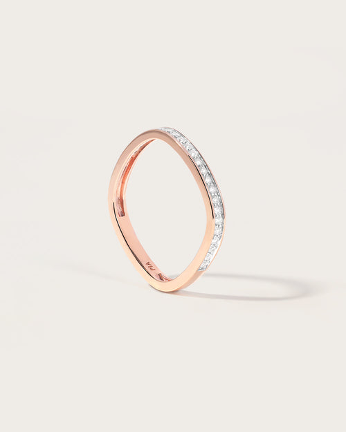 Bague Elea en Or Rose 