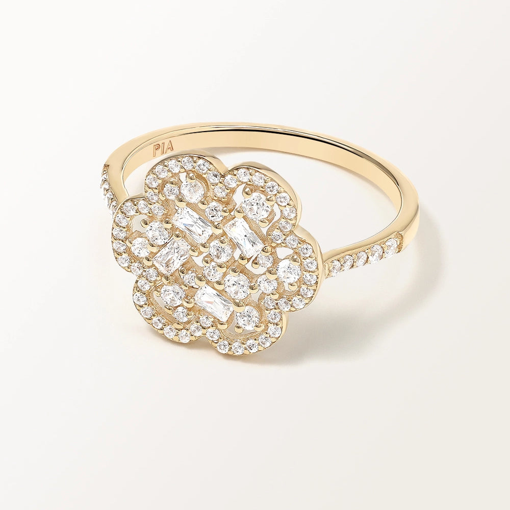 Bague Flora en or jaune