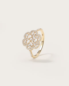 Bague Flora en or jaune