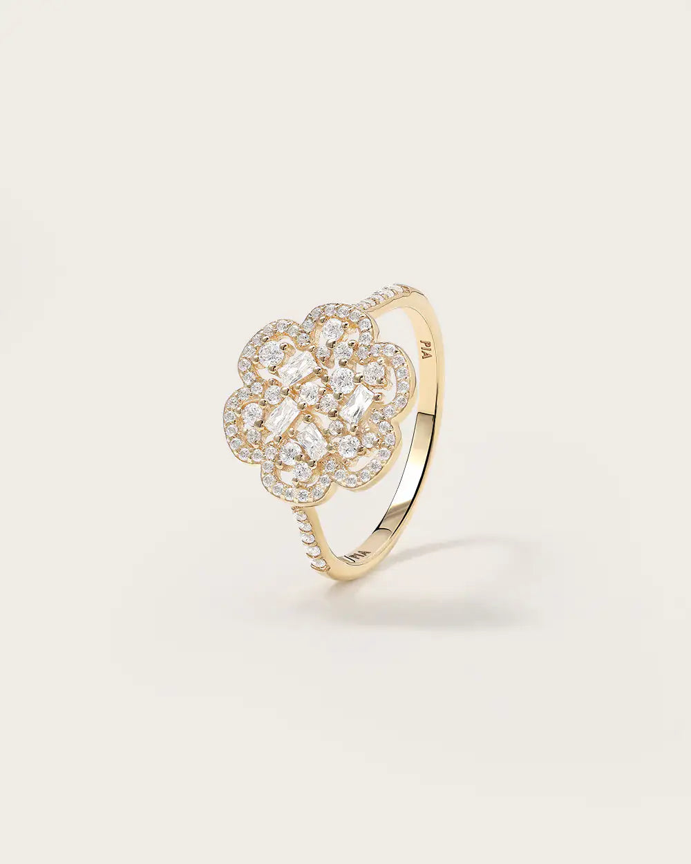 Bague Flora en or jaune