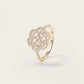 Bague Flora en or jaune