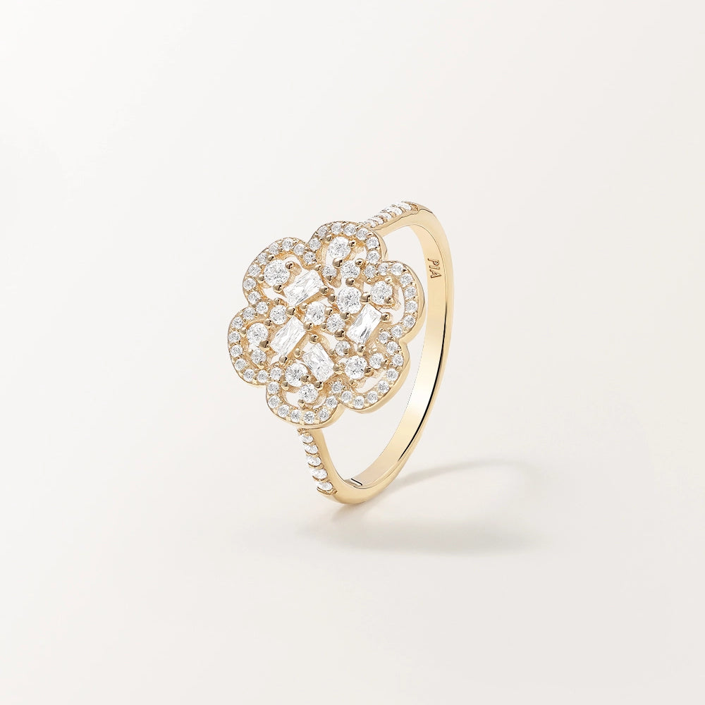 Bague Flora en or jaune