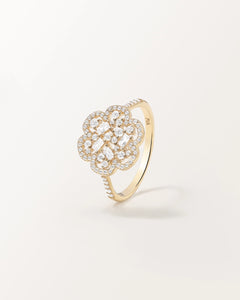Bague Flora en or jaune